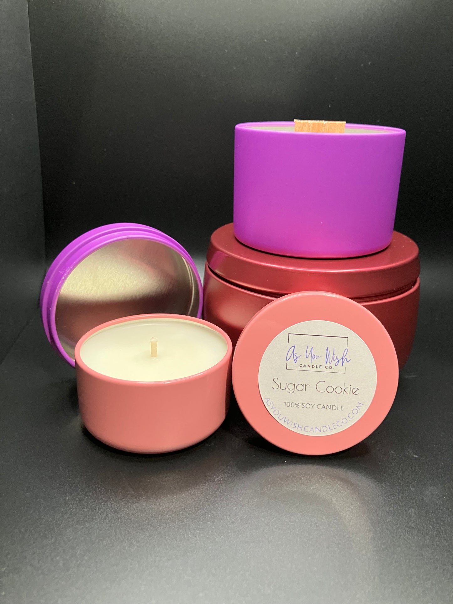 Sugar Cookie - Soy Candle Tin