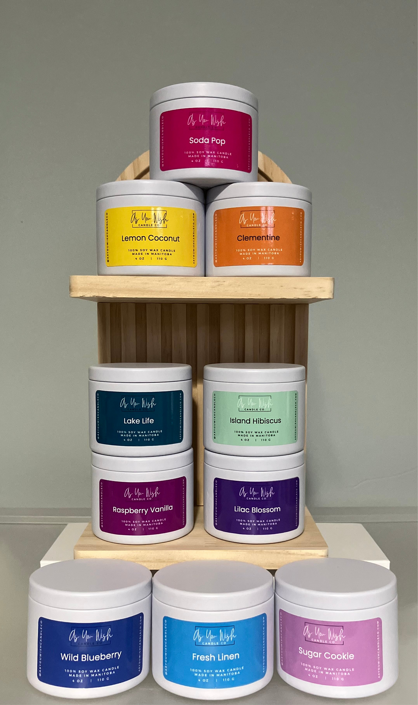 4 oz. Soy Candle Tin