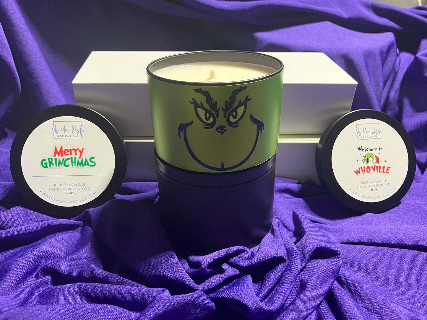 “The Grinch” Candle