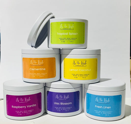 4 oz. Soy Candle Tin