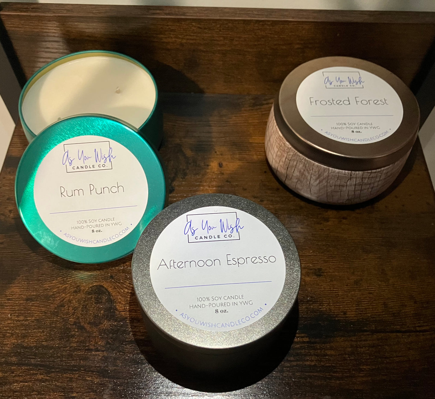 8 oz. Candle Tin