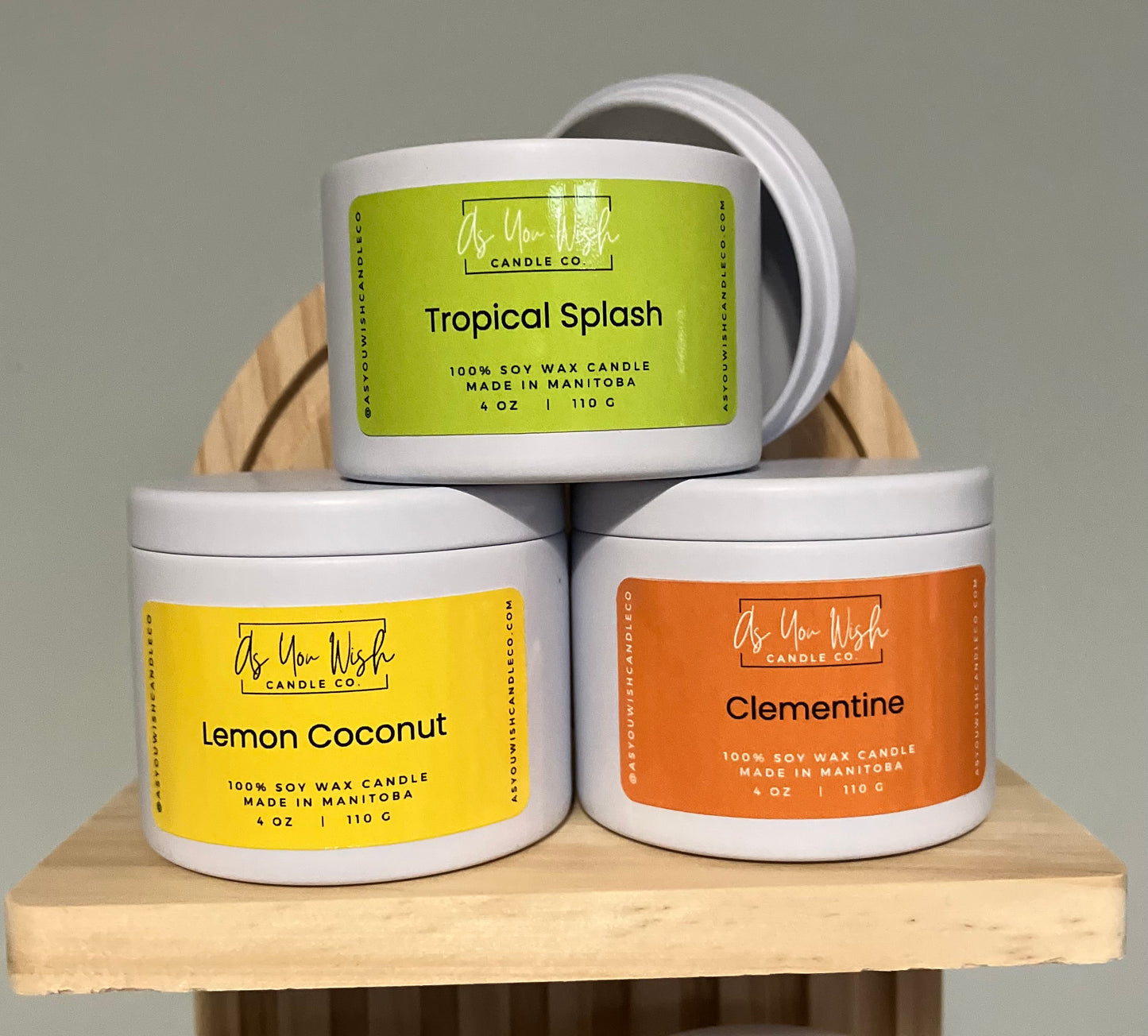 4 oz. Soy Candle Tin