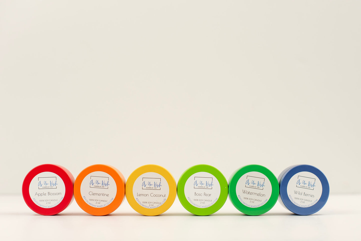 2 oz. ‘Mini’ Soy Candle Tin