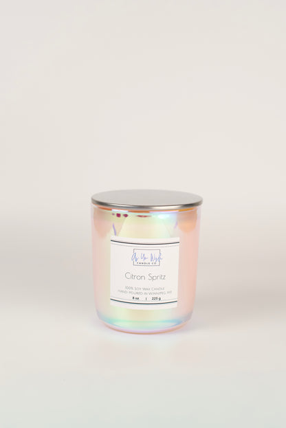 8 oz. Iridescent Jar Soy Candle