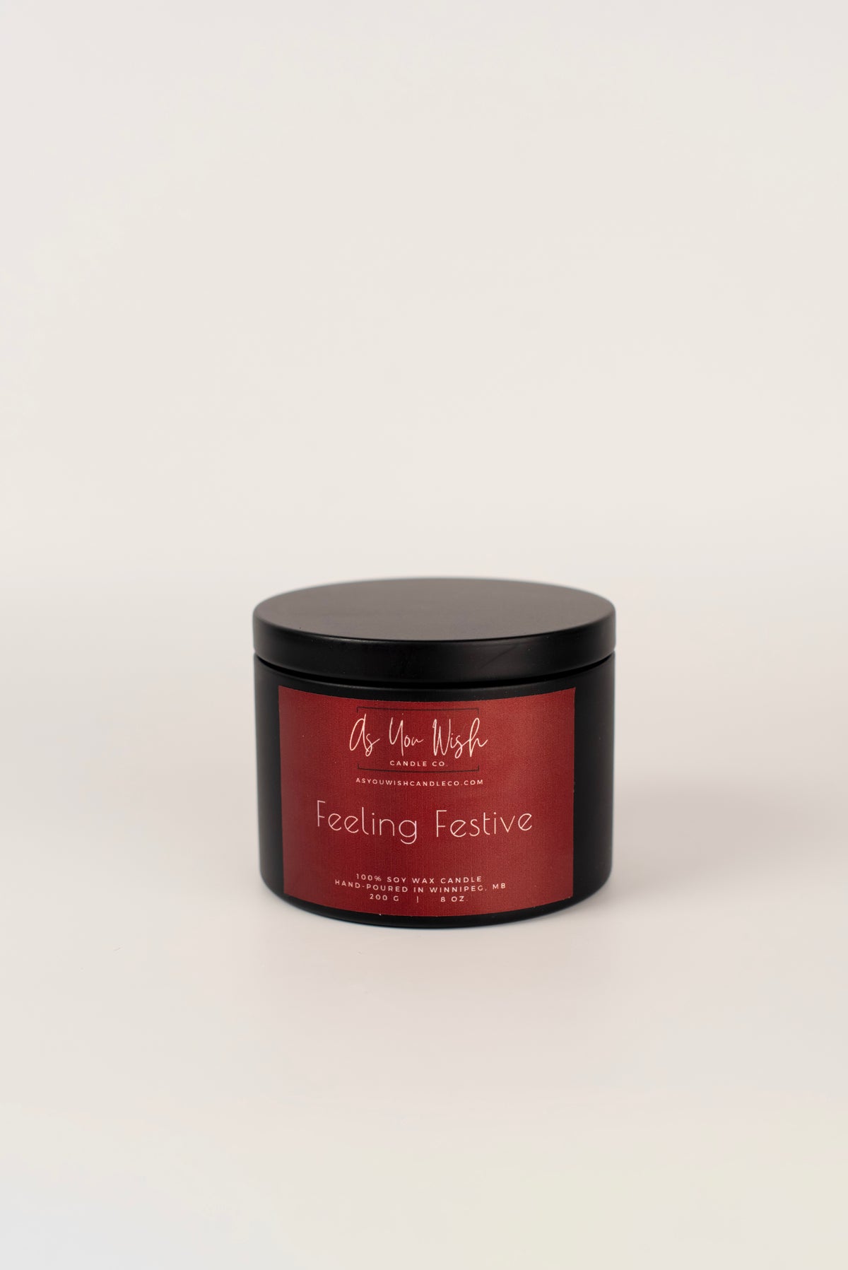 Holiday 8 oz. Soy Candle Tin