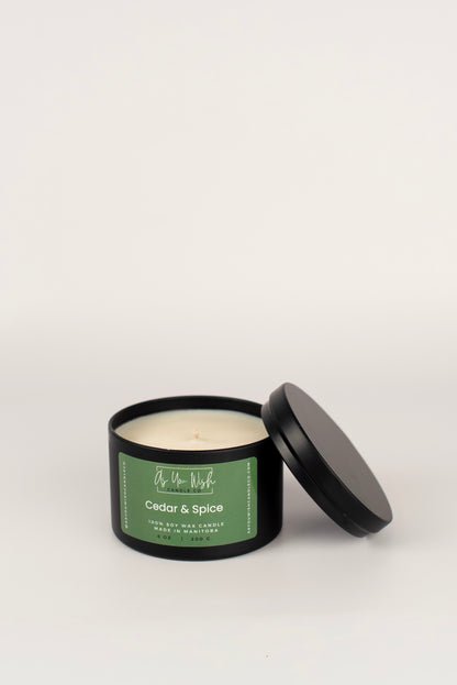 8 oz. Soy Candle Tin