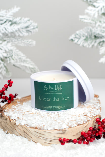 Holiday 8 oz. Soy Candle Tin