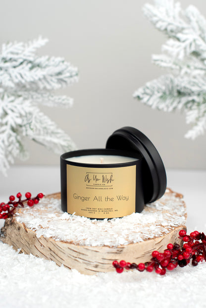 Holiday 8 oz. Soy Candle Tin