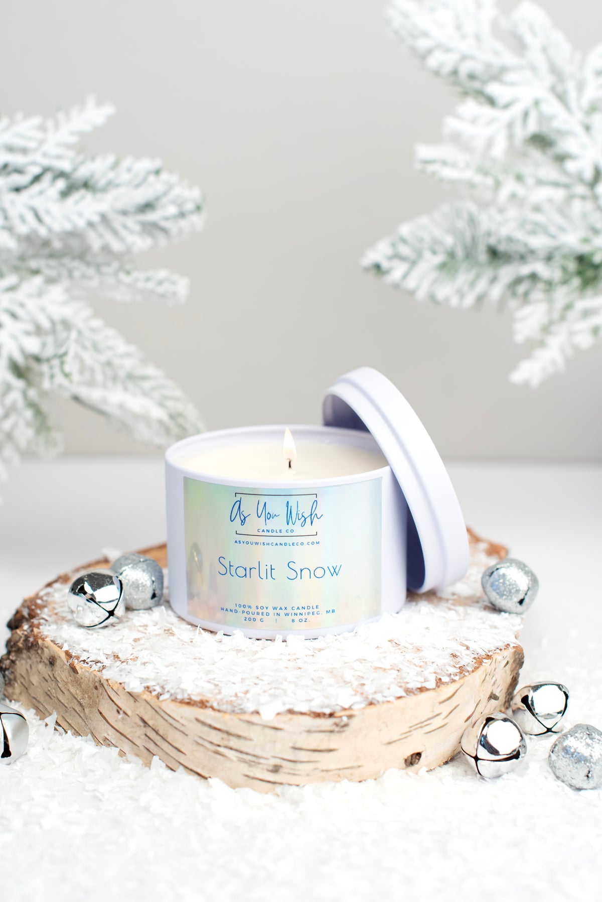 Holiday 8 oz. Soy Candle Tin