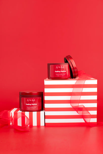 Holiday 4 oz. Candle Tin