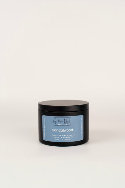 8 oz. Soy Candle Tin