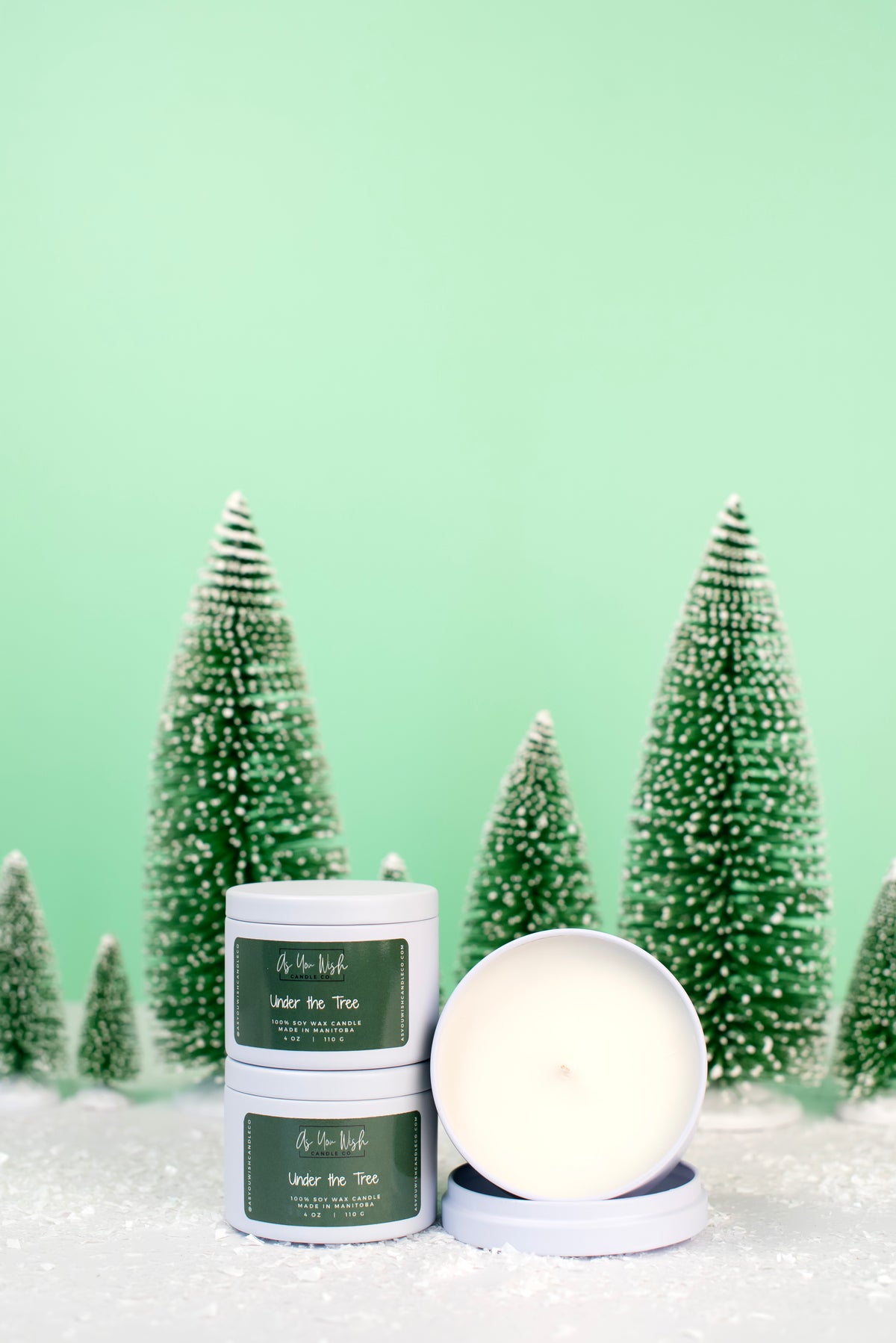 Holiday 4 oz. Candle Tin
