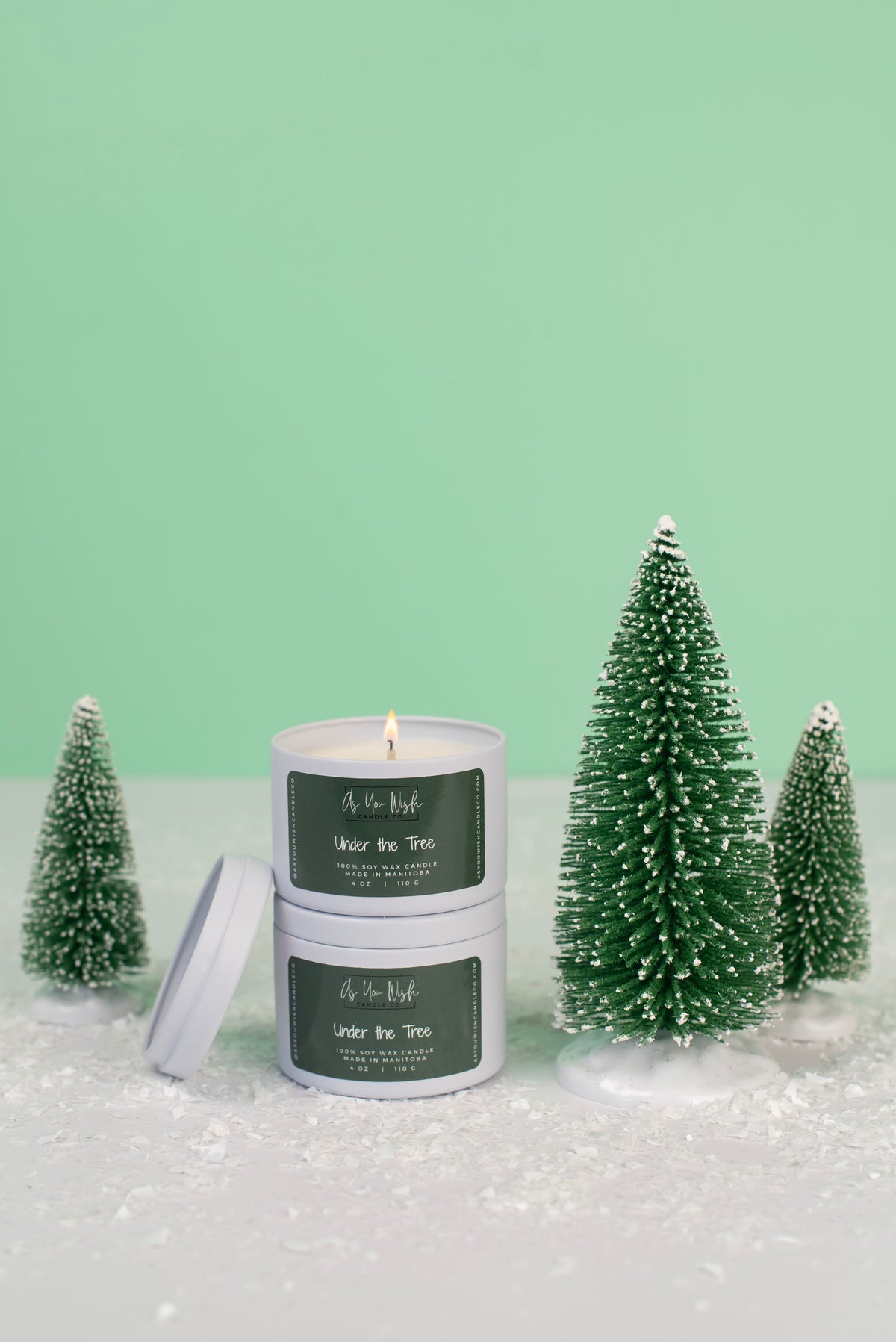 Holiday 4 oz. Candle Tin