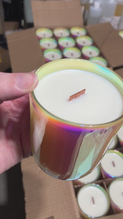 8 oz. Iridescent Jar Soy Candle